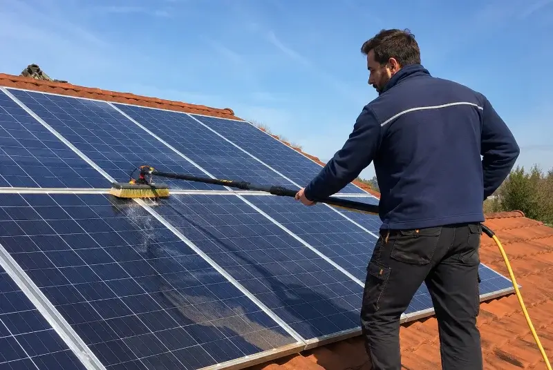 Nettoyage et entretien de panneaux solaires à Castelmaurou